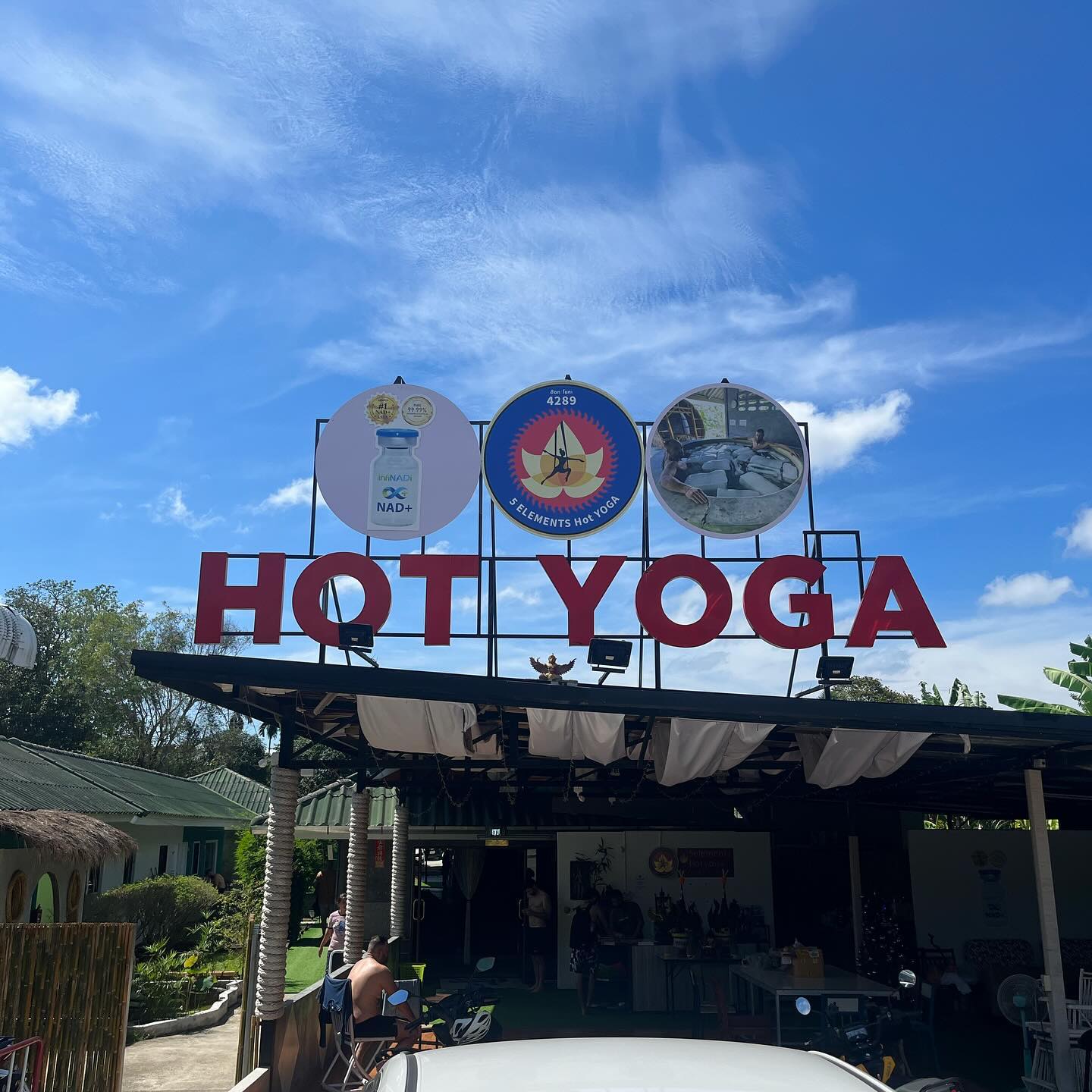 Hot Yoga Studio in Thailand circa 2024